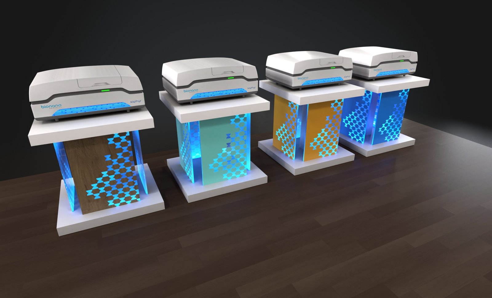 Bionano-4 Pedestals - Skyline San Diego Designs